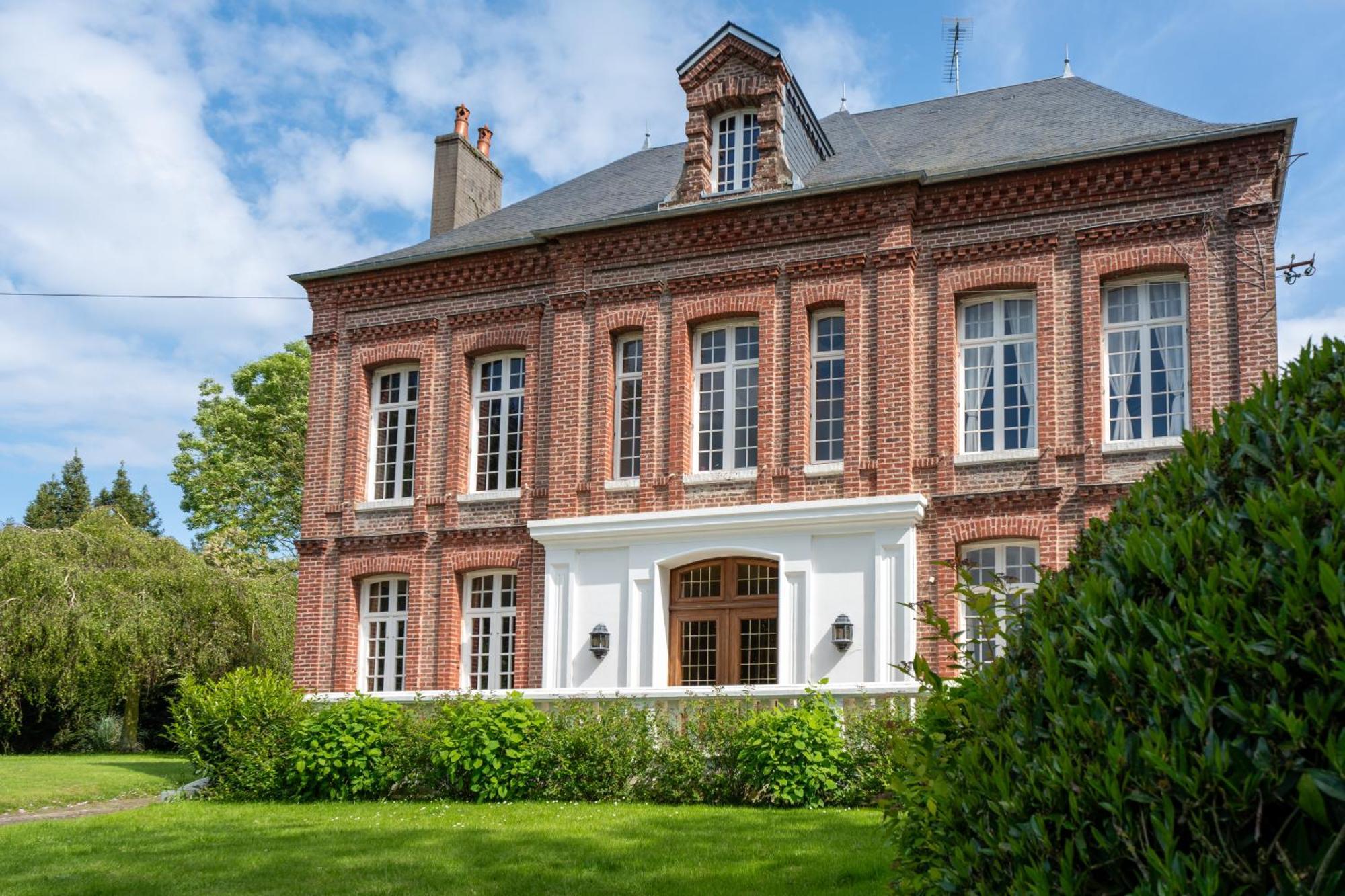 Le Manoir De La Belle Epoque Panzió Béthencourt-sur-Mer Kültér fotó